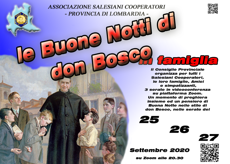 BUONE NOTTI DI DON BOSCO IN FAMIGLIA